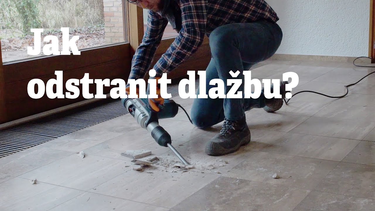 Jak odstranit dlažbu z podlahy?