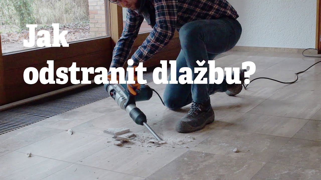 Jak odstranit staré lepidlo po dlažbě?