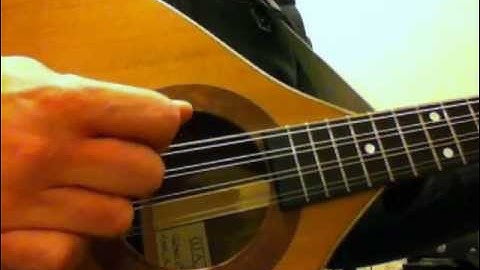 Irish jig picking exercise for bouzouki