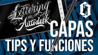 CURSO DE LETTERING DIGITAL EN AUTODESK SKETCHBOK MOBILE // Capas todo lo que necesitas saber. screenshot 4