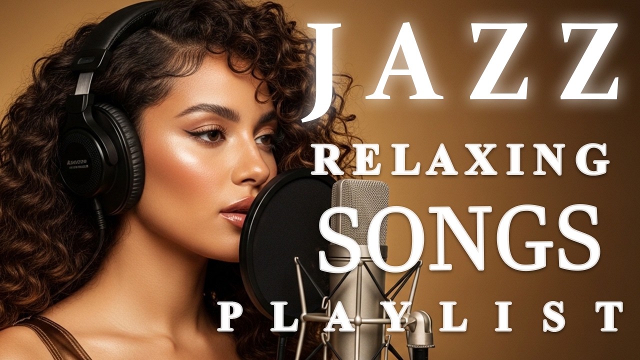Smooth Jazz Evening Lounge | Vokal Wanita Lembut untuk Penyembuhan