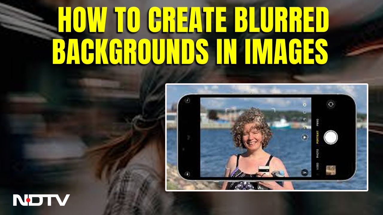 How To Create Blurred Backgrounds Photos Using Smartphone? - YouTube