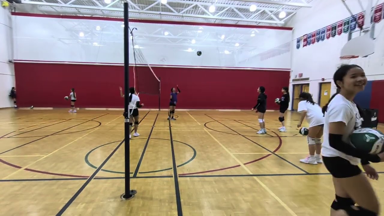 Team Tsunami hitting drills 