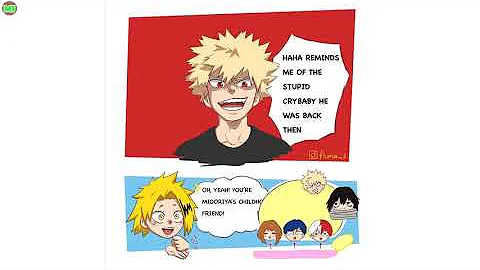 Tiny Izuku - My Hero Academia Comic Dub