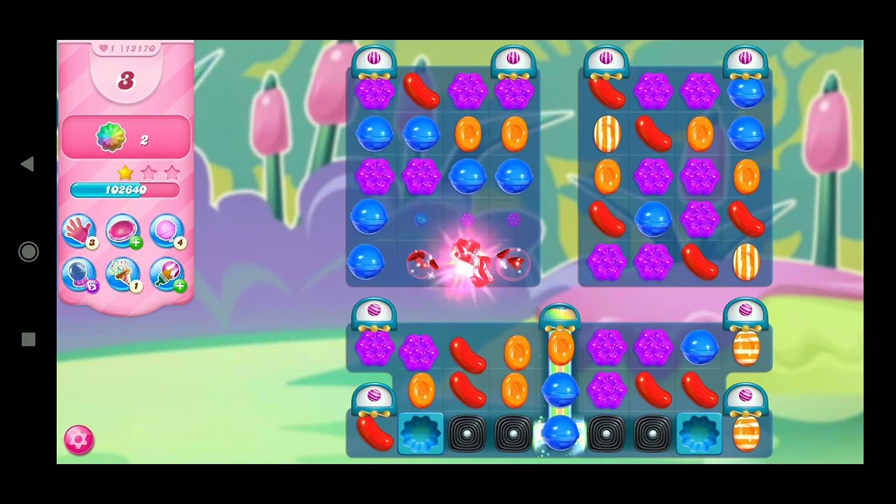 Candy Crush Saga Level 12170 No Booster