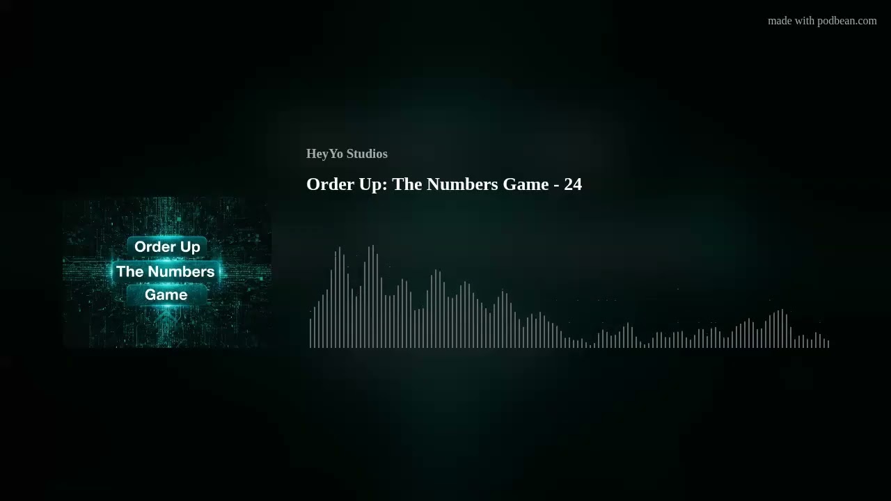 Order Up: The Numbers Game - 24