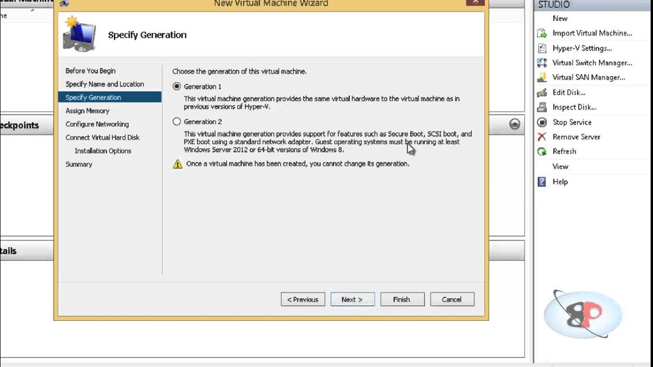 Enable HyperV on Windows 8 or
