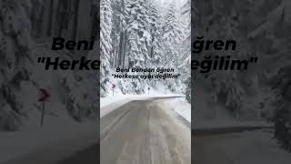 Beni Benden Öğren Herkese Aynı Değilim Demiş Üstad. Bende Öyle. ..