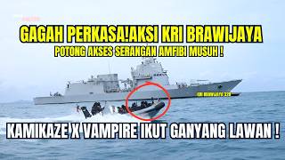 Download Lagu LAUT MEMBARA ! KRI BRAWIJAYA PIMPIN GEMPURAN ANTI AMFIBI PALING SERIUS TNI AL MP3