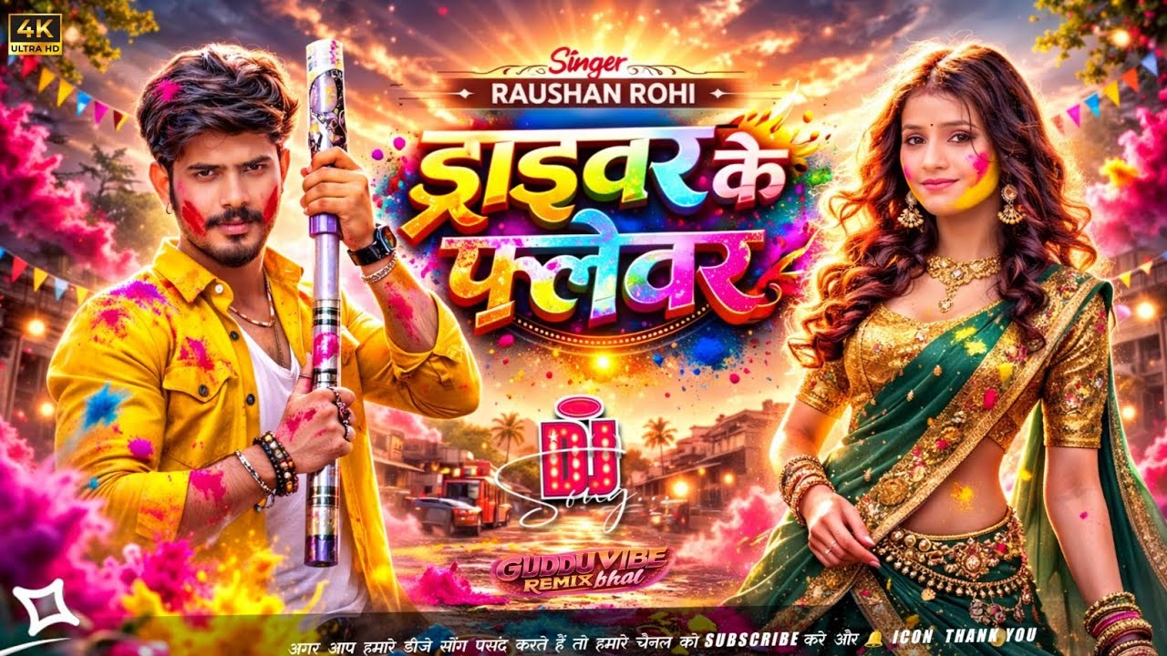 Driver Ke Flavor | Raushan Rohi & Srishti Bharti | DJ Remix | DJ Maghi Holi Song 2026 | Guddu Vibe