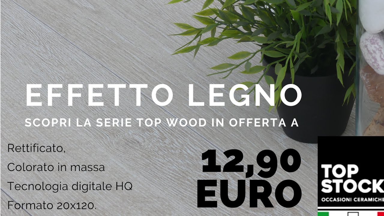 Serie Topwood - grès porcellanato effetto legno 20x120