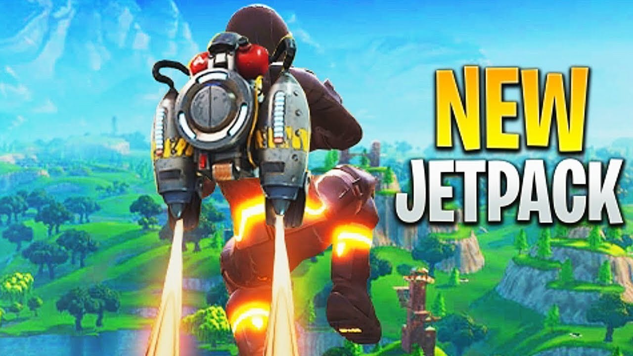 NINJA USES NEW JETPACK ON FORTNITE !!! NEW* JETPACK LEAKED EARLY GAMEPLAY