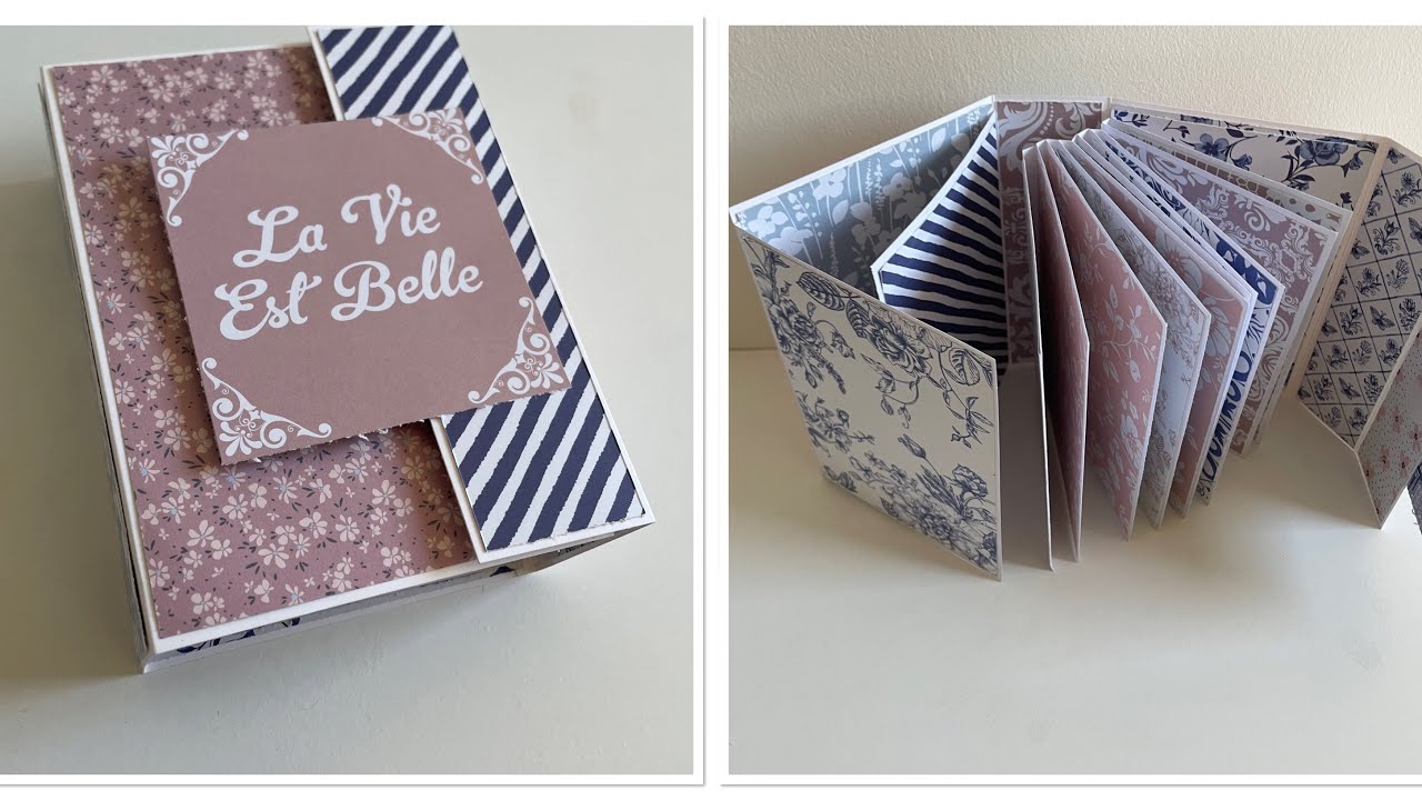 TUTO MINI ALBUM DEBUTANT env 25 phtos /100% ACTION