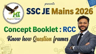 SSC JE 2026 | Mains | Civil Engg | RCC | Concept Booklet | MCQ Decoder