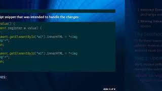 Solving the JavaScript Array List Change Issue