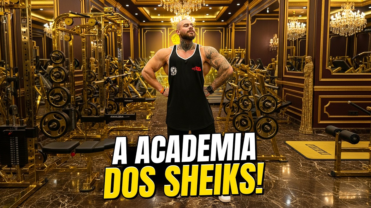 Visitei uma das academias mais absurdas que eu ja vi na minha vida! - Leo Stronda