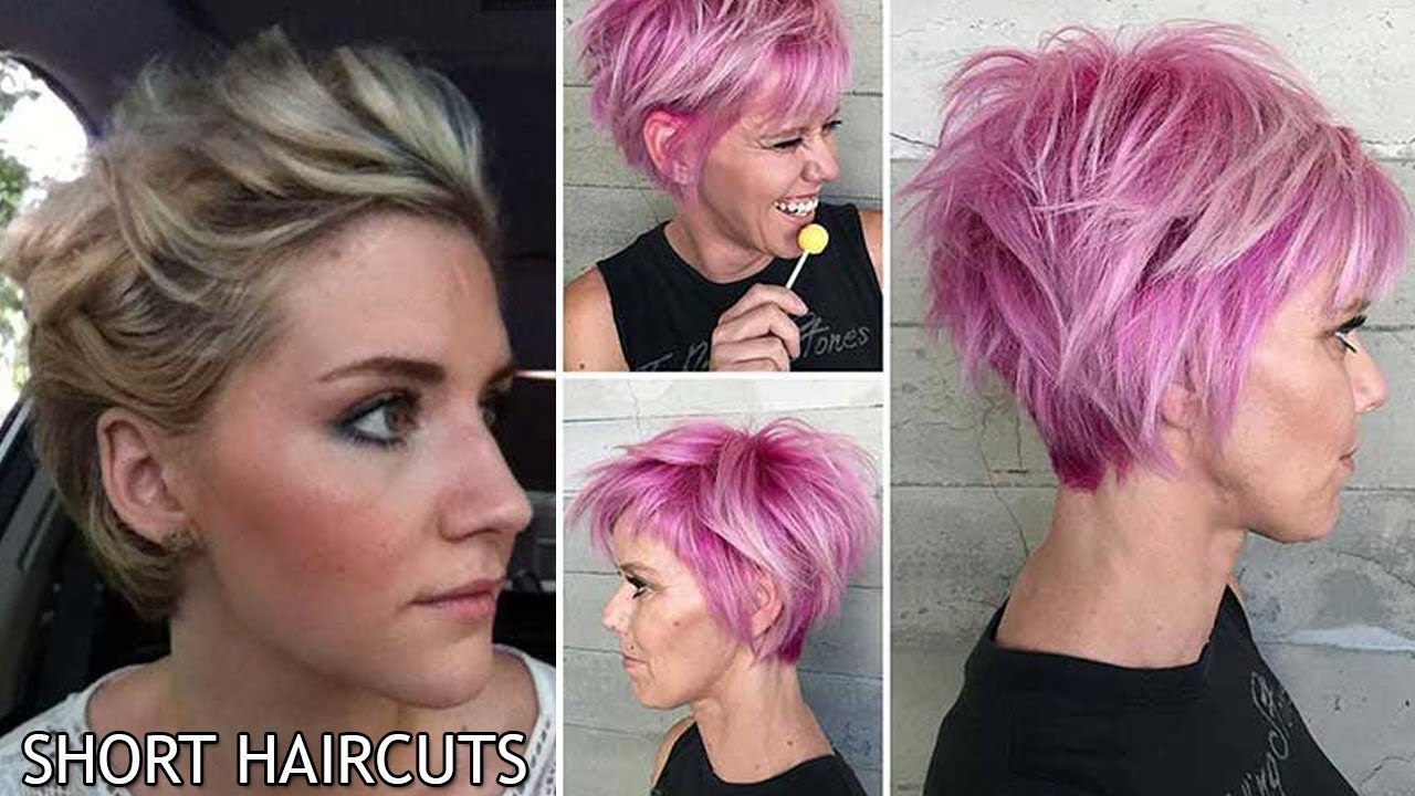 New Short Haircut Style For Women 2017 2018 Short Haircut And