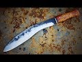 Forging A Kukri From A WWII Tank Tread Pin