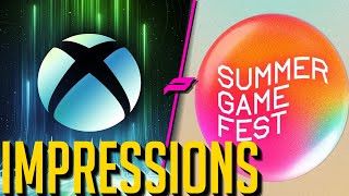 Summer Game Fest and Xbox Showcase Impressions
My thoughts from my weekend at Summer Game Fest and the Xbox Showcase
#summergamefest2024 #xboxshowcase2024
TWITTER: https://twitter.com/vicious696
TWITCH: https://twitch.tv/gamertagradio
DISCORD: https://discord.gg/gtr
DONATE: https://ko-fi.com/parris Summer Game Fest and Xbox Showcase Impressions