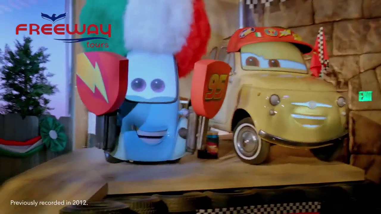 Take a Speedy Ride around Radiator Springs | Freeway Tours Orlando