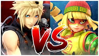 Super Smash Bros Ultimate Versus Cloud vs Min Min