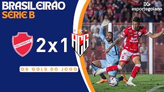 GOLS | Vila Nova 2 x 1 Atlético-GO | Teve falha bizarra de goleiro e gol de Puskas no clássico