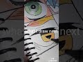 ZENITSU 🔥eye Drawing#from demon slayer#fanart#😈vaibhavsoni9999😈