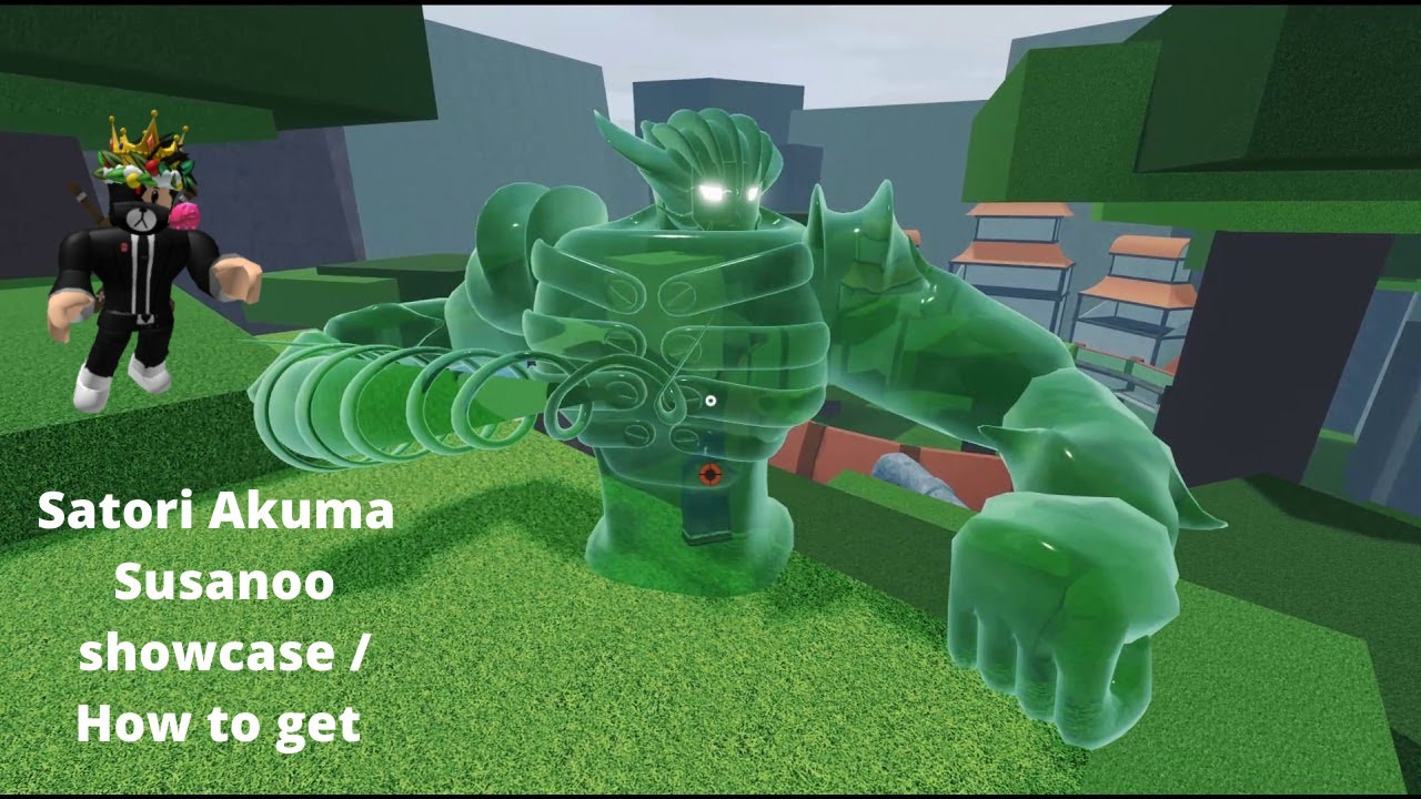 How to get Susanoo in shindo life (specifically satori akuma) YouTube