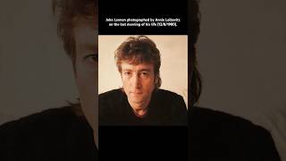 John Lennon photographed by Annie Leibovitz on the last morning of his life (12/8/1980). #johnlennon