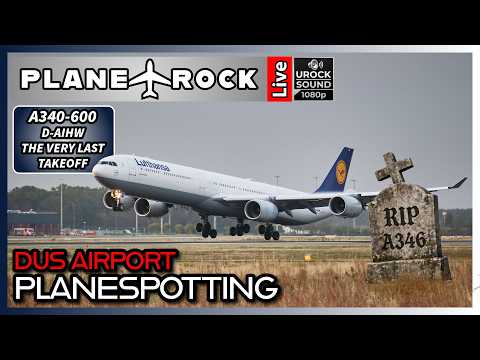 🔴✈️ Goodbye A340-600 - Der letzte Flug | D-AIHW | Planespotting - DUS Airport