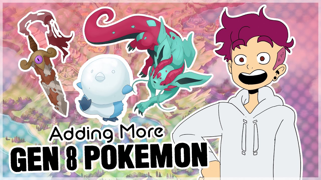 Adding More Gen 8 Pokemon | NovaDraws