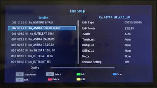 HiSense LED TV (H40BE5000) - Change Dish Setup screenshot 2