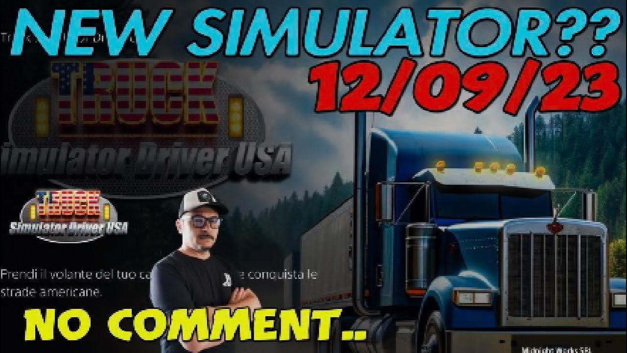 New Truck simulator for PS5?? #trucksimulator #console #truckdriver #ps5  #news 