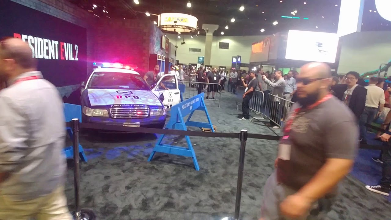 Capcom Booth Tour E3 2018 gaming logo