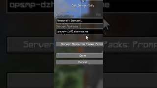 mojo launcher server ip op smp #minecraft #smp#pvp