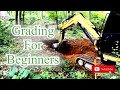 How To Grade With An Excavator-tips and tricks-pad for Kids Play Set