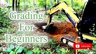 How To Grade With An Excavator-tips and tricks-pad for Kids Play Set