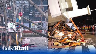 Japan Earthquake Horrific Aftermath As Cities And Neighbourhoods Are Destroyed