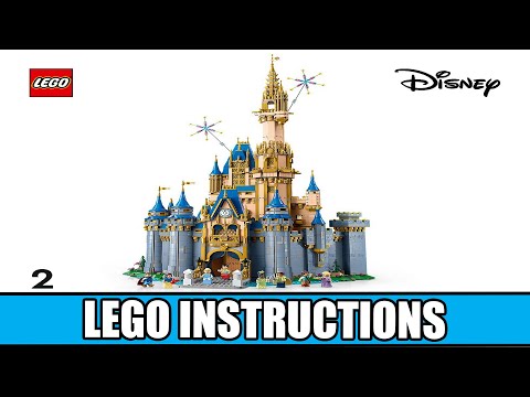 LEGO Instructions | Disney | 43222 | Disney Castle (Book 2) - YouTube