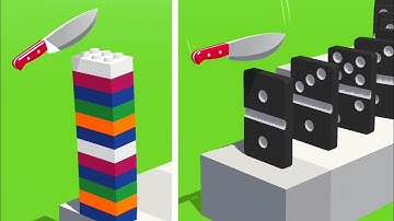 Slice It All! Very Satisfying and Relaxing ASMR Slicing Gameplay Video