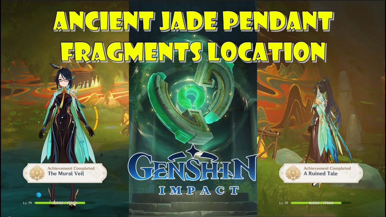 Ancient Jade Pendant Fragments Location for hidden Mural, Chenyu Vale