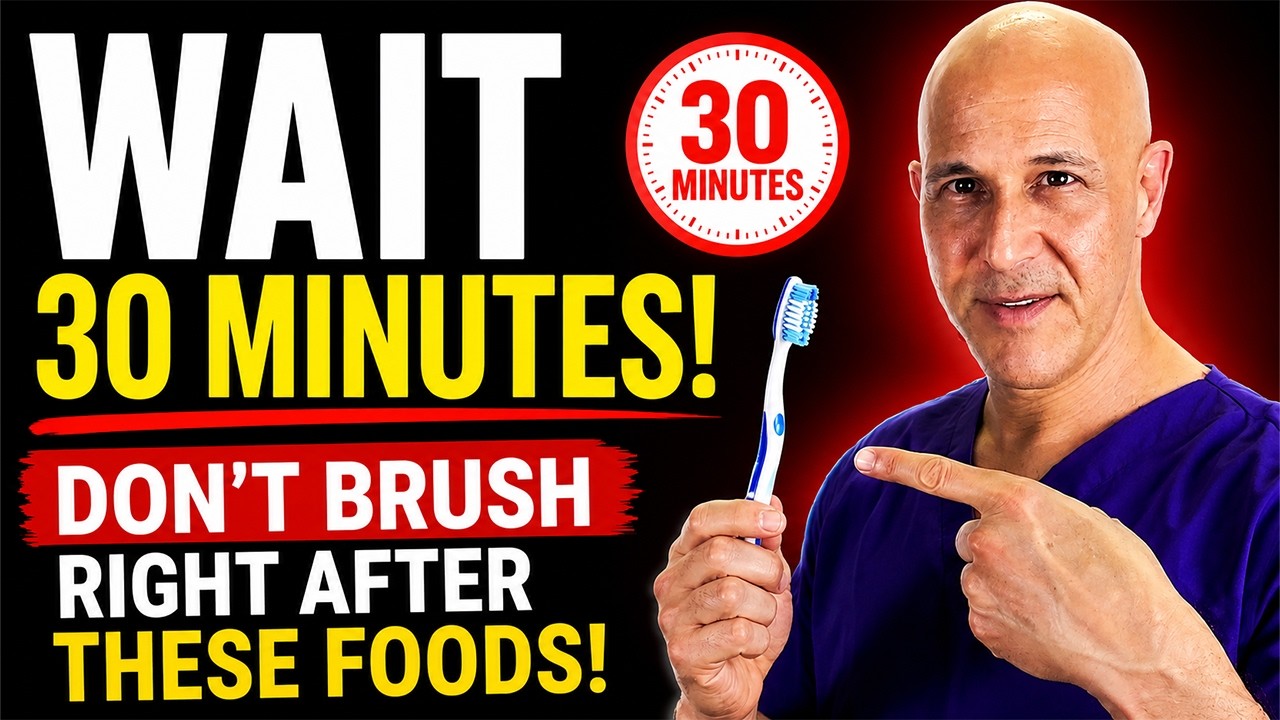 Don't Brush Your Teeth Right After Eating These Foods | Dr. Mandell
