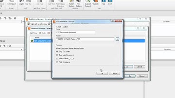 NXTdim Inventor Publish - Network Locations