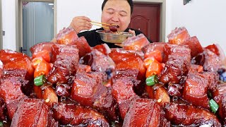 9 Pounds Of Pork Belly, Making ”Fried Pork Belly”, Fat But Not Greasy, So FragrantMukbang