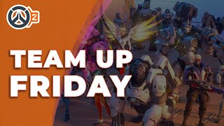 🔴 LIVE Team Up Friday 🧡 Overwatch 2 | PS5 🎮