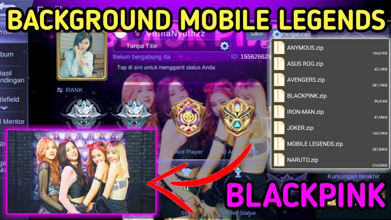 CARA GANTI BACKGROUND MOBILE LEGENDS PATCH FARAMIS TERBARU! LENGKAP SCRIPT