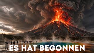 Yellowstone ist gerade ausgebrochen ... und alles wurde gefilmt