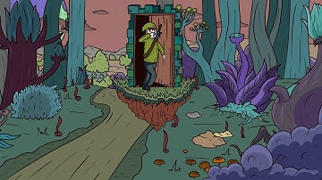 "Gor" S2 E3 - Falling Opentoonz animation