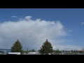 Timelapse of mammatus on this small convective shower east of Calgary on 5-28-2016