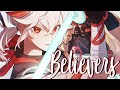 Nightcore ⇢ Believers (Acoustic) - Alan Walker x Conor Maynard (Lyrics)